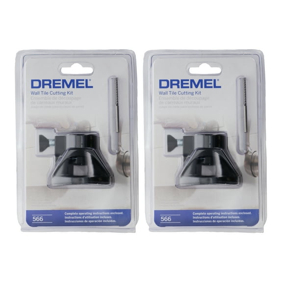 Dremel 566 Tile Cutting Kit Tool Part for Various Dremel Models (2-Pack)