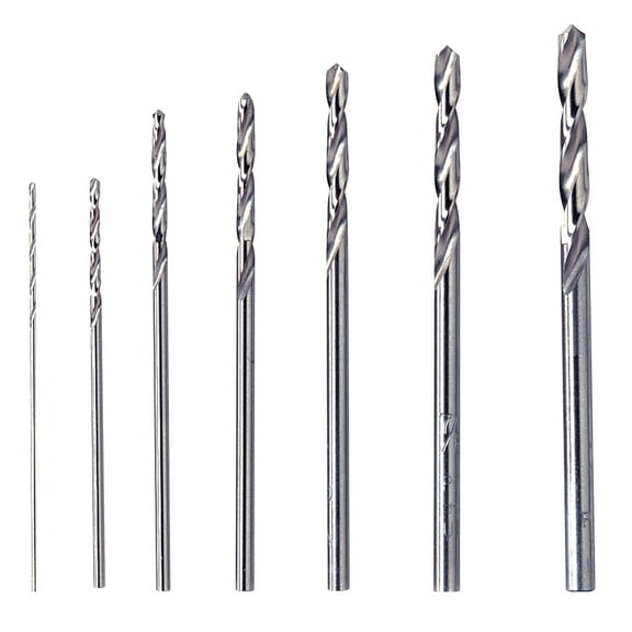 Dremel 628-03 Multipurpose High Speed Precision Steel Rotary Accessories Drill Bit Set, 7 Pieces