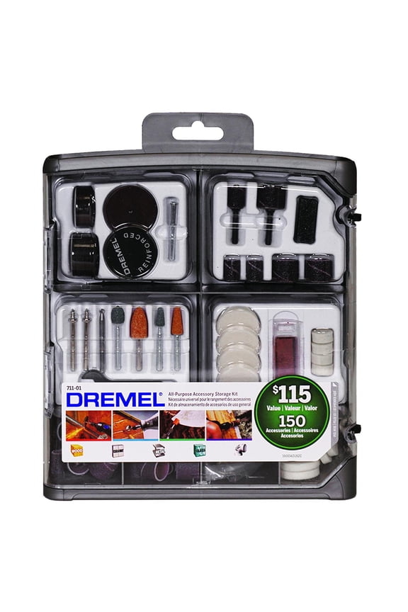 711-01 150 Piece All-purpose Rotary Accessory Kit