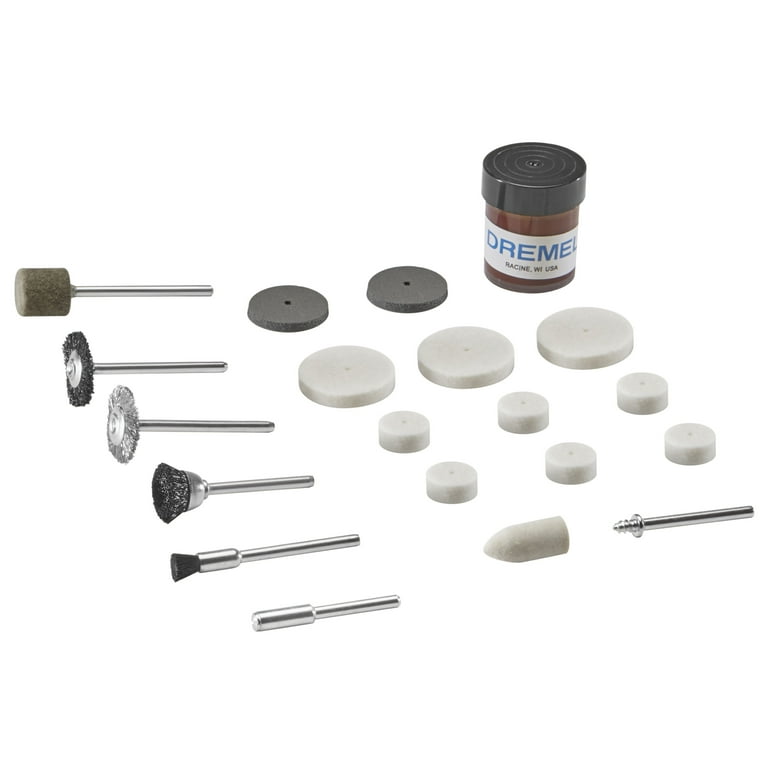 Dremel 684 20 Pieces Polishing Set Clear