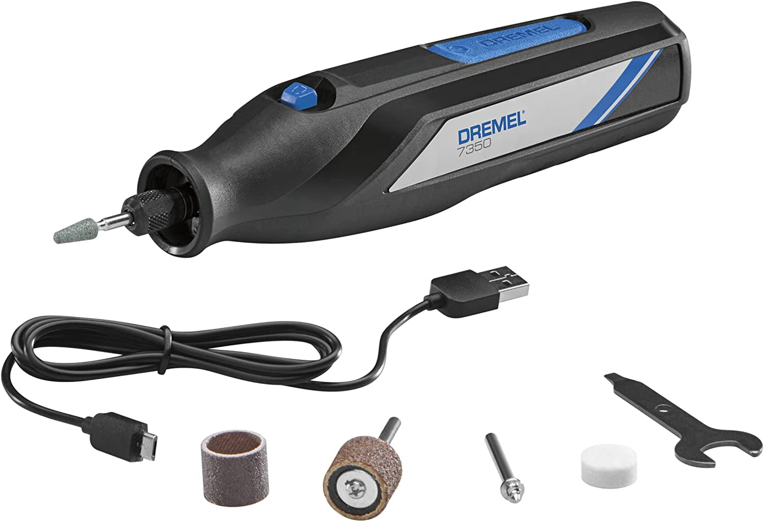 Dremel 8250 12V Lithium-Ion Variable Speed Cordless Rotary Tool with  Brushless Motor, 5 Rotary Tool Accessories, 3Ah Battery, Charger, and Tool  Bag