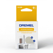 Dremel 754-WM Cleaning & Polishing Rotary Tool Accessory Starter Kit, 9 Pieces