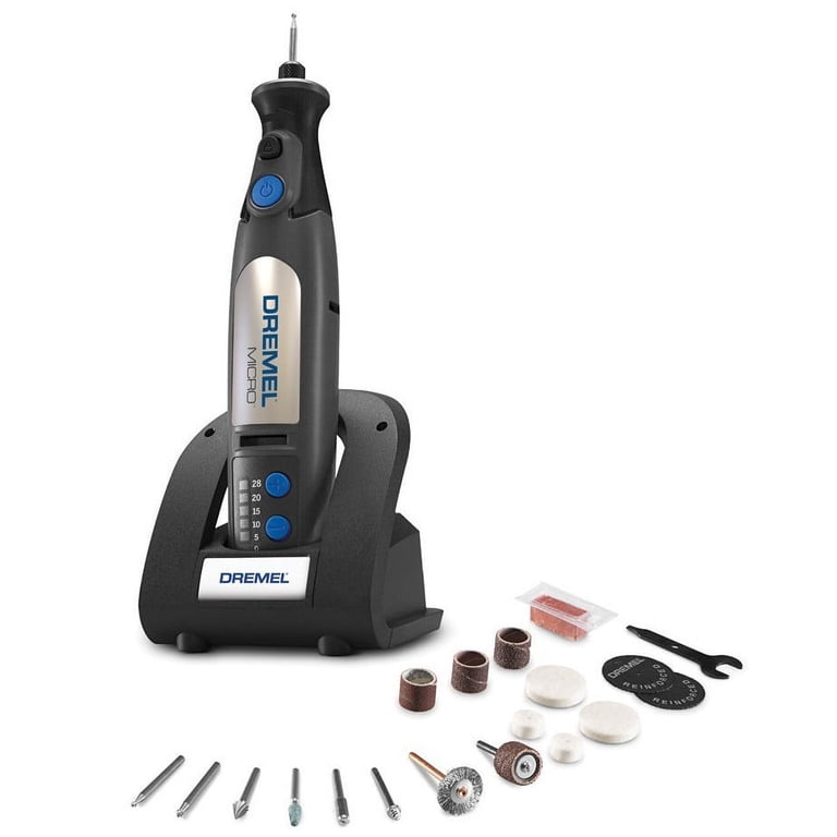 Dremel 8050-N-18 Cordless Lithium-Ion Micro Rotary Tool Kit 