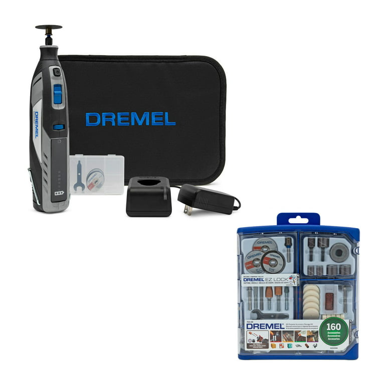 Dremel 8250 12V Lithium-Ion Battery Cordless Rotary Tool with Brushless  Motor