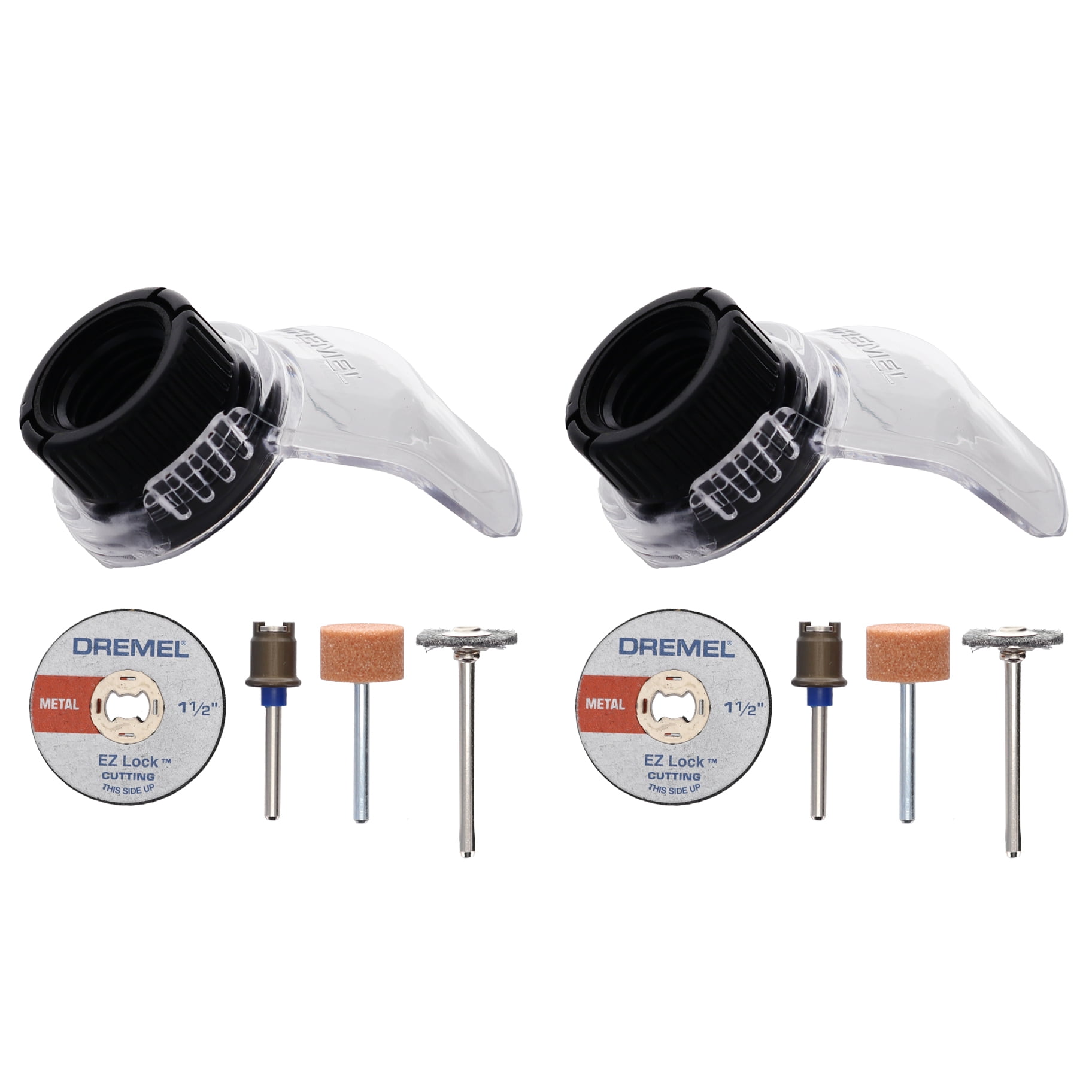 Dremel A550 2615A550AB Rotary Tool Shield Attachment Kit for Models 3000 & 4000 (2-Pack)