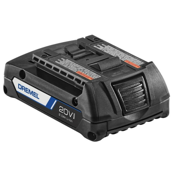 Dremel B20V20 - 20 Volt Max Rechargeable Lithium-Ion 2.0 Amp Hour Battery for Dremel 20V Tools