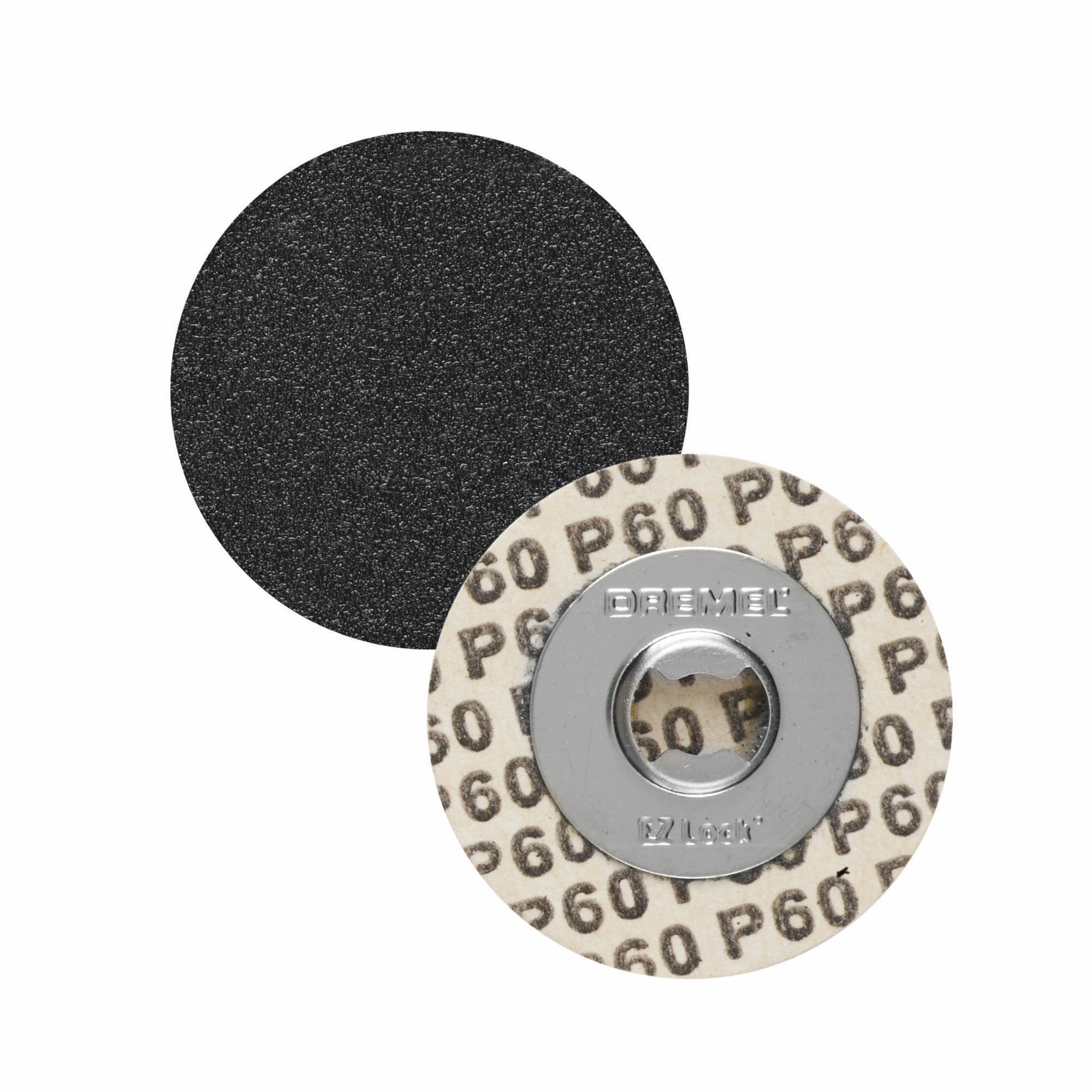 Dremel EZ411SA EZ Lock 1‑1/4" 60‑Grit Coarse Sanding Discs, Rotary Tool Accessory for Wood, 5‑Pack