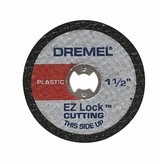 Dremel EZ476 EZ Lock 1-1/2 inch Cut-off Wheels for Plastic, 5-Pack
