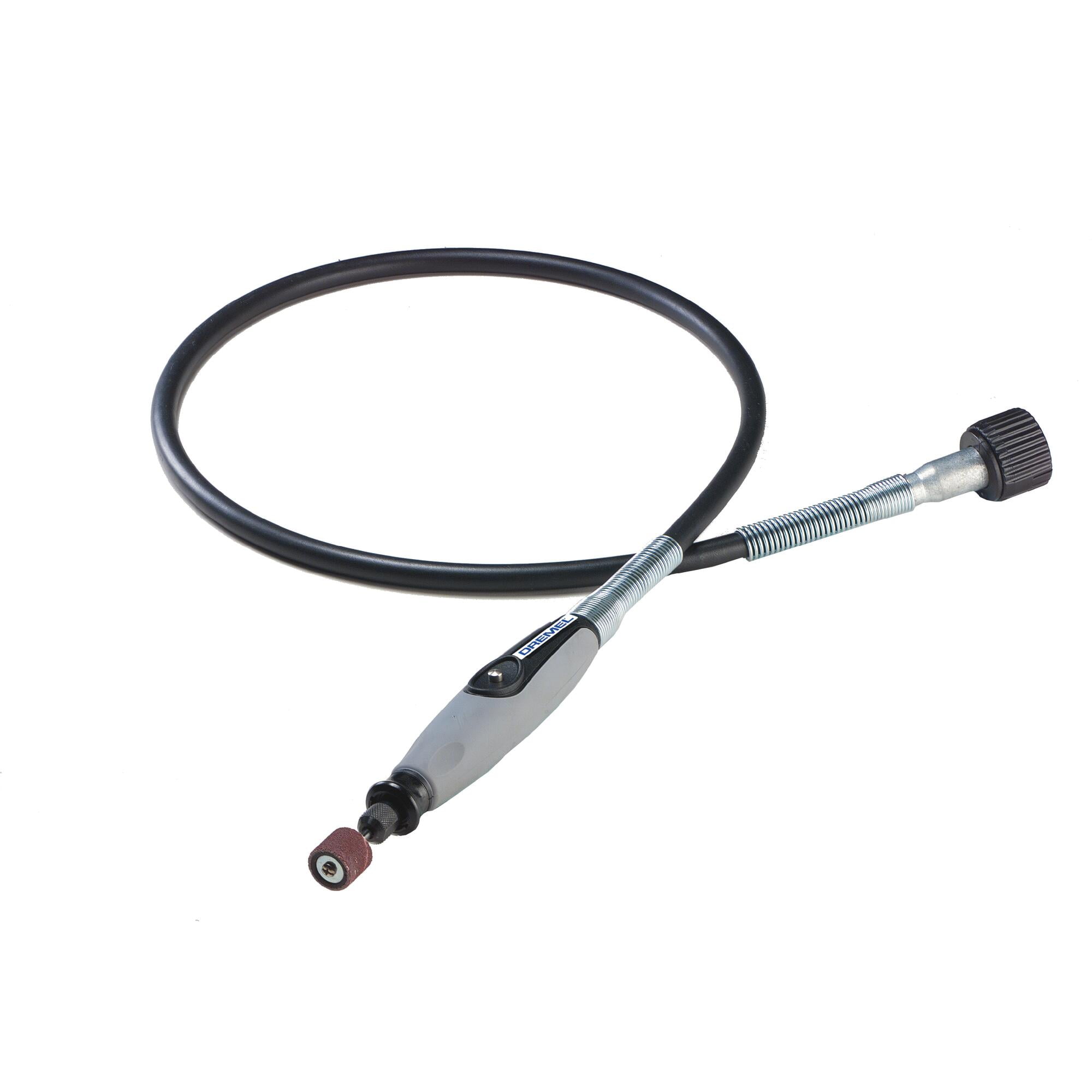 Dremel 225-WM Flex Shaft Rotary Tool Attachment with Ergonomic Comfort Grip and 36” Long Cable