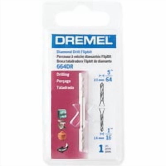 Dremel FlipBit Diamond Glass Drilling Bit - Pack of 24
