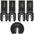 thumbnail image 1 of Universal Dual Interface 7-Piece Bi Metal HCS Oscillating Blade Assortment, 1 of 5
