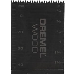 Dremel MM480B Universal QuickFit Wood Flush Cut Oscillating Blades, HighCarbon Steel, 4Pack