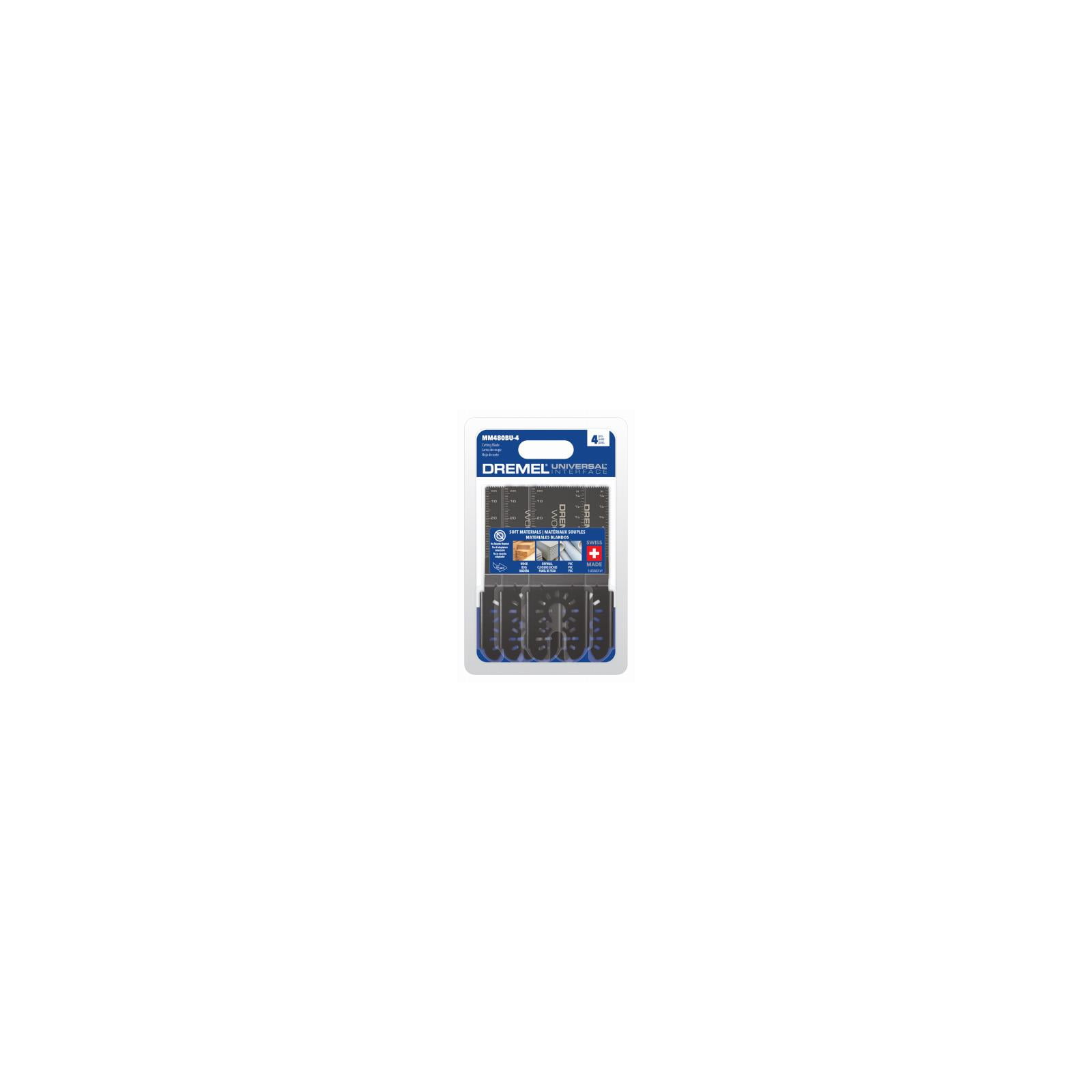 Dremel MM480BU-4 Dual Interface Wood Flush Cut Blades, 4-Pk. - Quantity 1