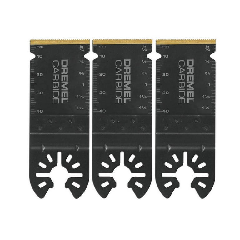 Dremel Multi-Max 3-Pack Carbide Oscillating Tool Blade Dremel Multi-Max 3-Pack Carbide Oscillating Tool Blade