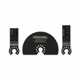 thumbnail image 1 of Dremel MM491 Wood, Drywall, and Metal Oscillating Multi Tool Blade, Universal Quick Fit, 3 Pack, 1 of 2