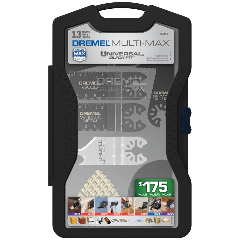 Dremel MM495 MultiMax Universal Oscillating Tool Accessory Set for