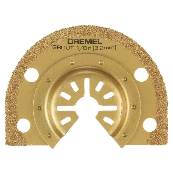 Dremel MM500 1/8" Grout Removal Oscillating Multi-tool Blade, Universal Quick Fit