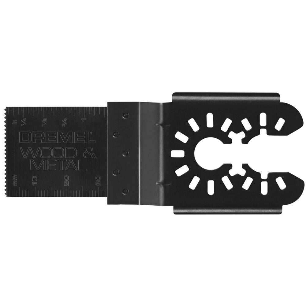Dremel Multi-Max 1-1/8 in. Bi-Metal Oscillating Tool Blade for Wood, Drywall, and Metal