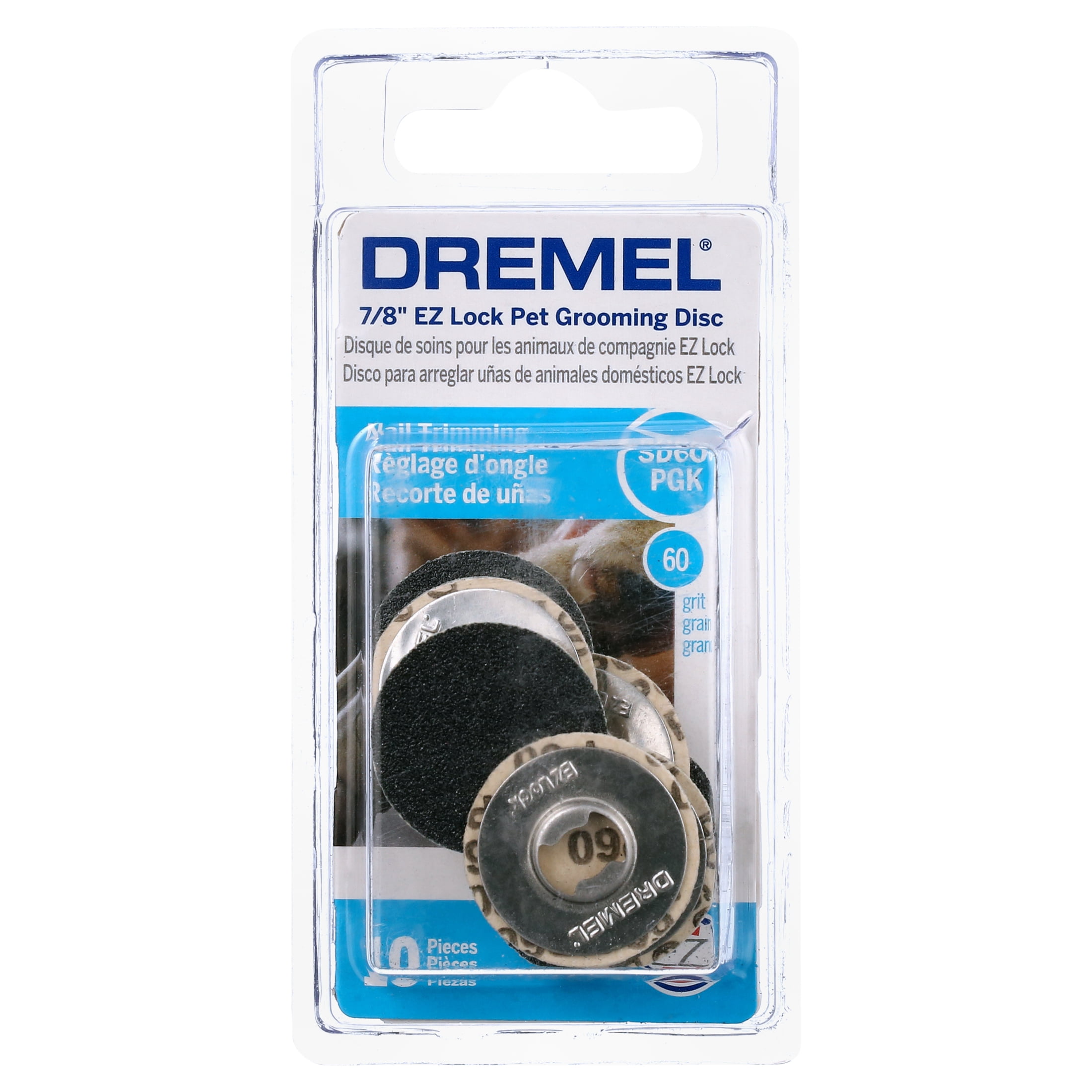 Dremel SD60-PGK EZ Lock Pet Nail Grooming Discs