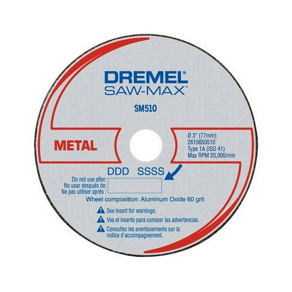 Dremel SM510 3 inch Metal Cut-Off Wheel for Metal Cutting