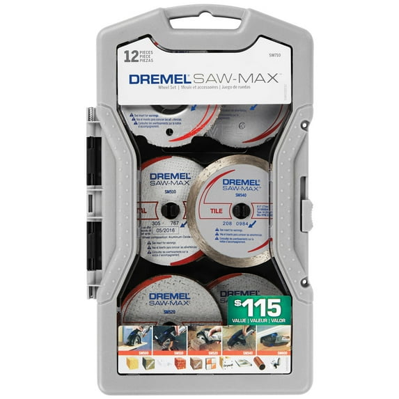Dremel SM710 Saw-Max 12-Piece Blade Set