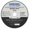 Dremel US520-01 3.5 inch Ultra-Saw Masonry Carbide Cut-off Wheel