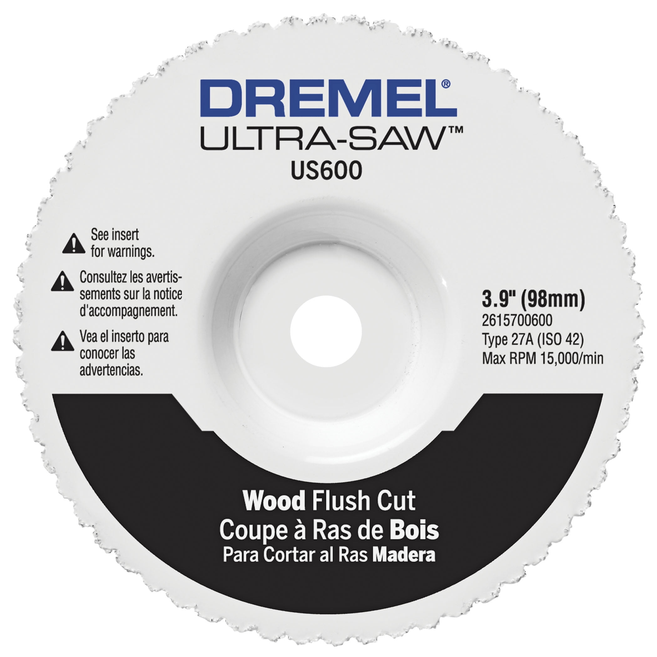 Dremel US600-01 4-inch Ultra-Saw Wood Flush Cut Wheel