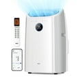 thumbnail image 1 of Dreo 12,000 BTU ASHRAE (8,000 BTU DOE) Portable Air Conditioners, Covers up to 350 Sq. Ft., Drainage-free Cooling, 46dB Quiet, APP/Voice/Remote, 24h Timer with Fan & Dehumidifier, Smart AC for Room, 1 of 10