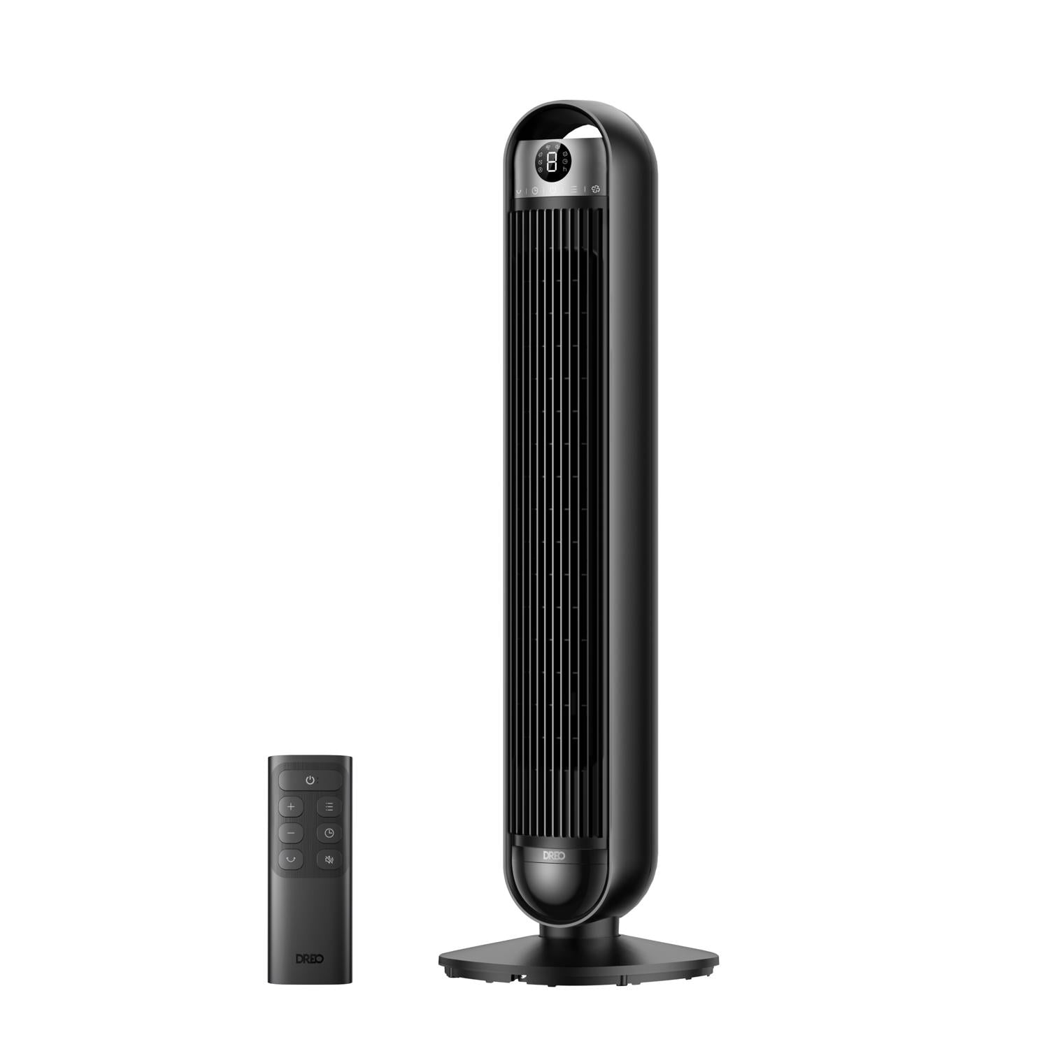 Dreo 36 in. H 6 speed Oscillating Digital Tower Fan With Remote Remote Control