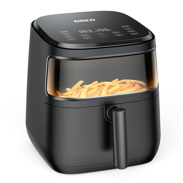 Dreo Air Fryer - 100℉ to 450℉, 4 Quart Hot Oven Cooker (USED)