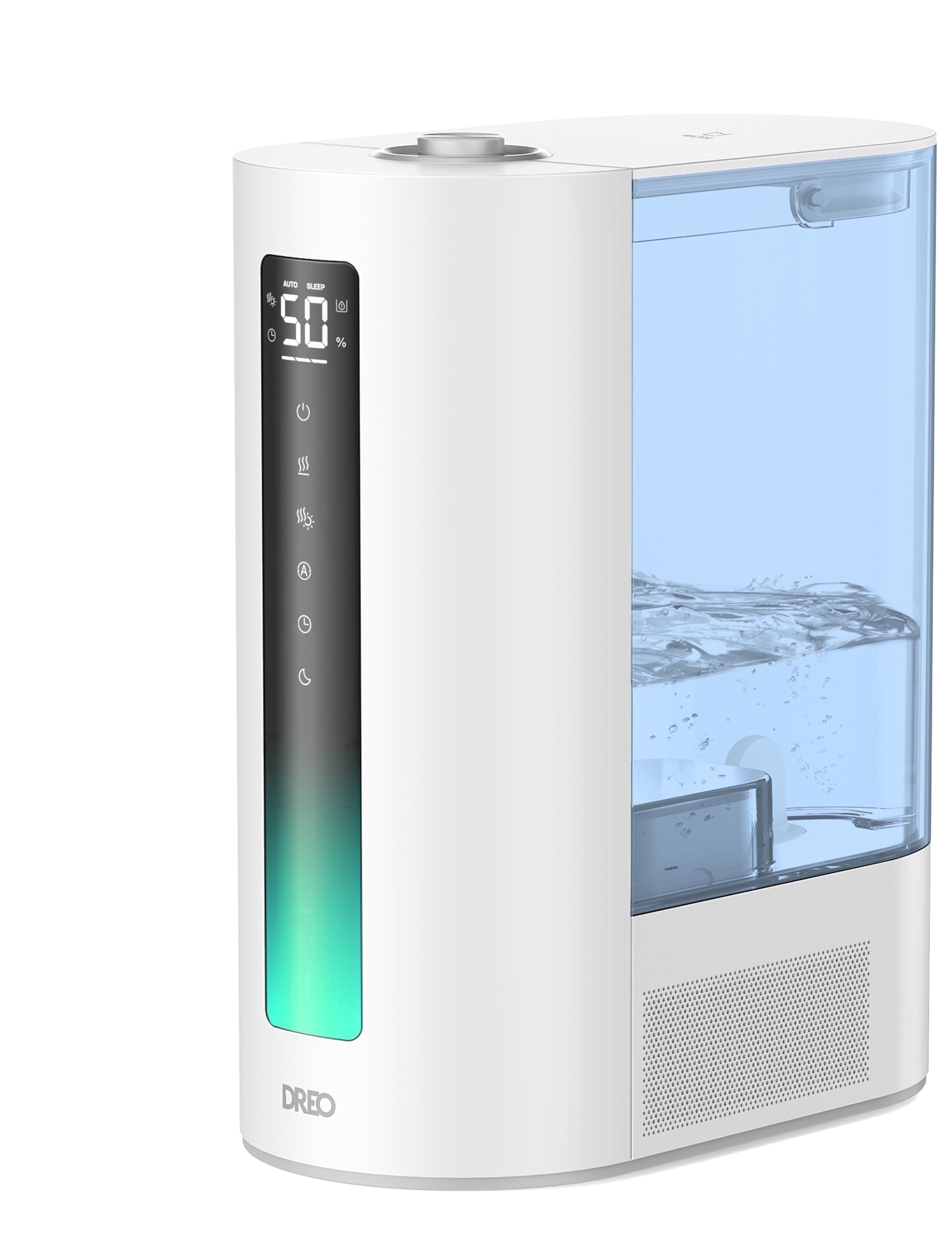 DREO Cool & Warm Mist Humidifier with Filter, 6L Tank Top Fill Humidifier, Quiet Ultrasonic Humidifiers for Bedroom, Indicator Light, 60Hrs Routime, Precise Hum