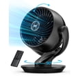 thumbnail image 1 of Dreo Fan for Whole Room, 70ft Powerful Airflow, 13 Inch Quiet Oscillating Table Fans with Remote, Air Circulator Fan for Bedroom, 120° Adjustable Tilt, 4 Speeds, 8H Timer, Home,Office, 1 of 7