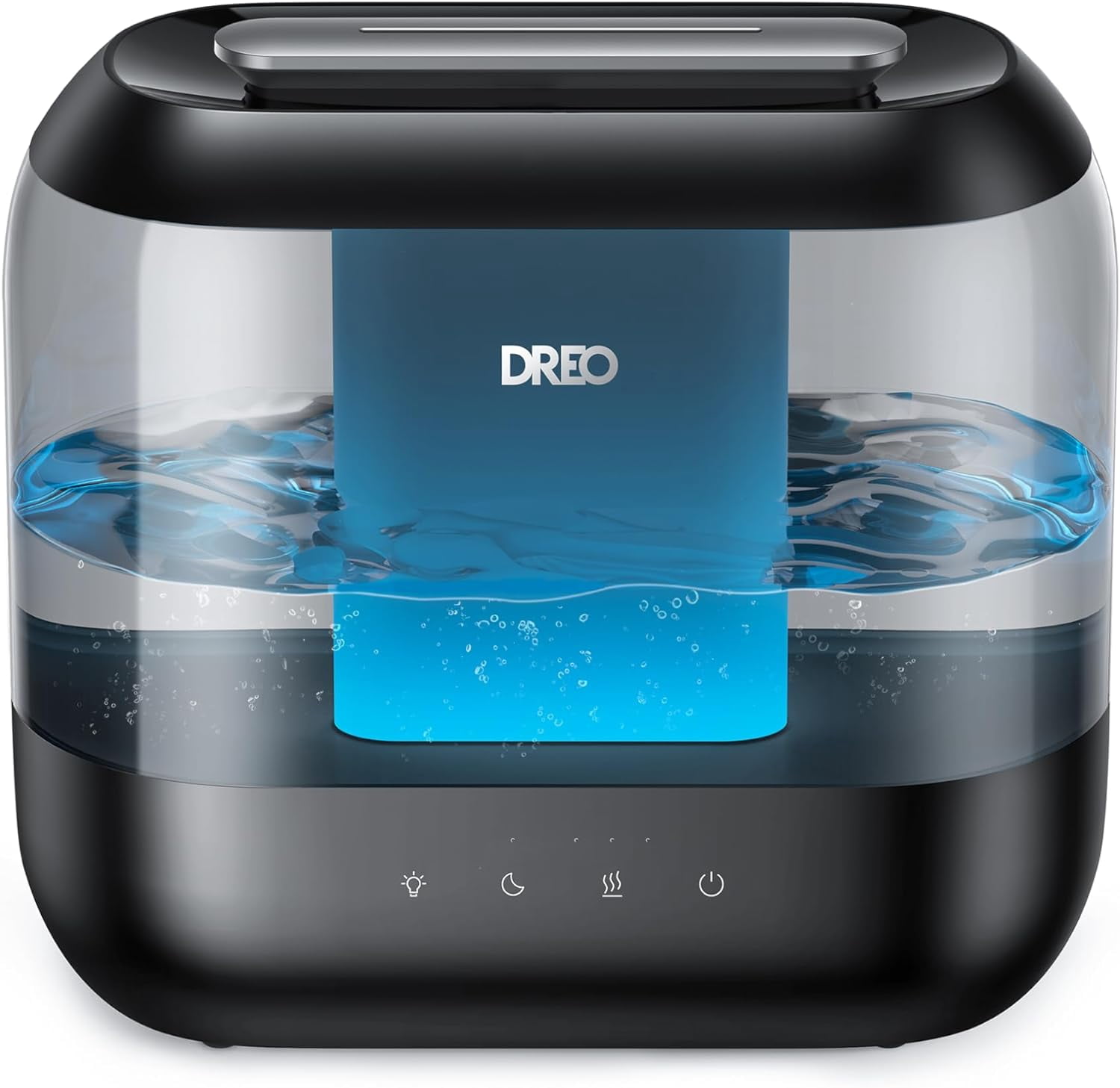 Dreo Humidifiers for Bedroom, 4L Top Fill for Large Room, 36H Runtime ...