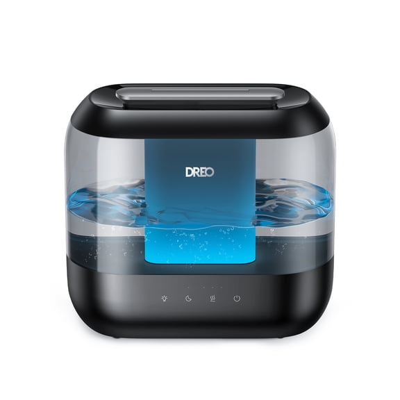 Dreo Humidifiers for Bedroom, Top Fill 4L Supersized Cool Mist Humidifier with Oil Diffuser and Nightlight, 32H Runtime, Quiet Ultrasonic Humidifiers for Home, Baby Nursery and Plants