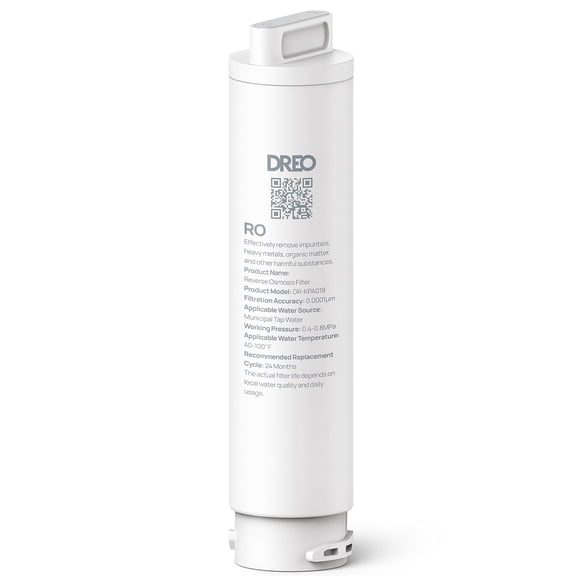 DREO RO Filter Replacement Cartridge, 2-year Lifetime-2nd Stage, Compatible with RO Water Filter 511