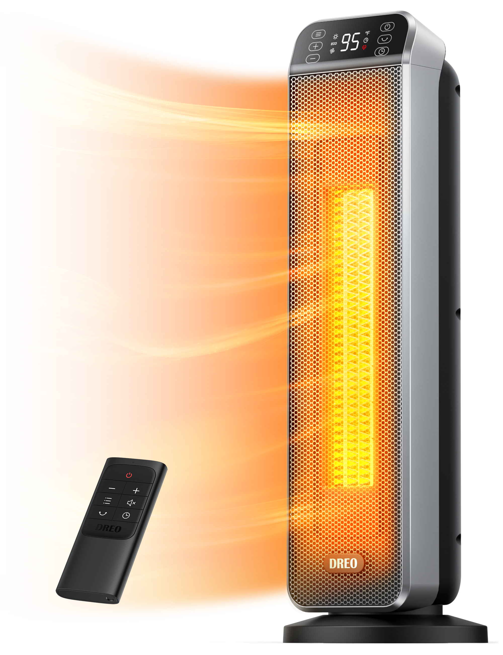 Newair Portable Ceramic 120v Electric Garage Heater, 160 sq. ft with