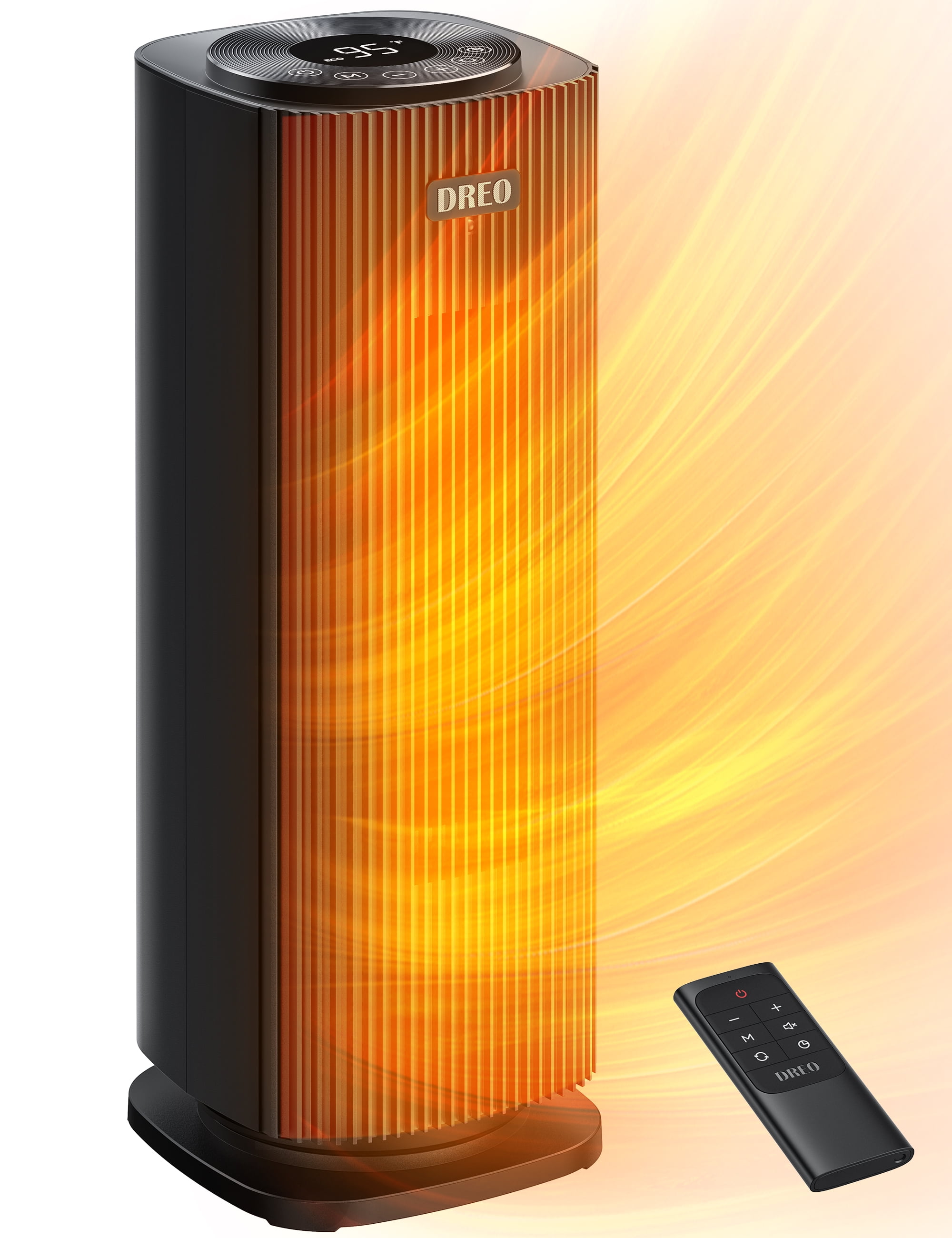 Dreo Space Heaters for Home, Portable Heater with Remote, 70