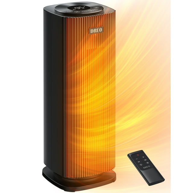 Dreo Space Heater EnergySaving with Thermostat, 16" 1500W Oscillating