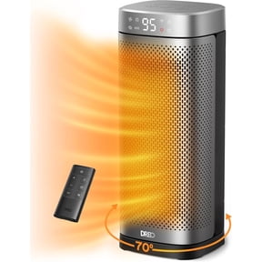Dreo Space Heaters for Indoor Use, 1500W Fast Heating Portable Heaters with Remote, Large PTC Ceramic Electric for Bedroom, 12H Timer,70 Oscillation, Overheat Protection, Safety Heat for Home Office