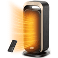 thumbnail image 1 of Dreo Space Heaters for Indoor Use, Portable Heater with 70°Oscillation, 1500W PTC Electric Heater with Thermostat, Fast Safety Heat, Remote, 1-12h Timer, Heater for Office Home, Gold, 1 of 5