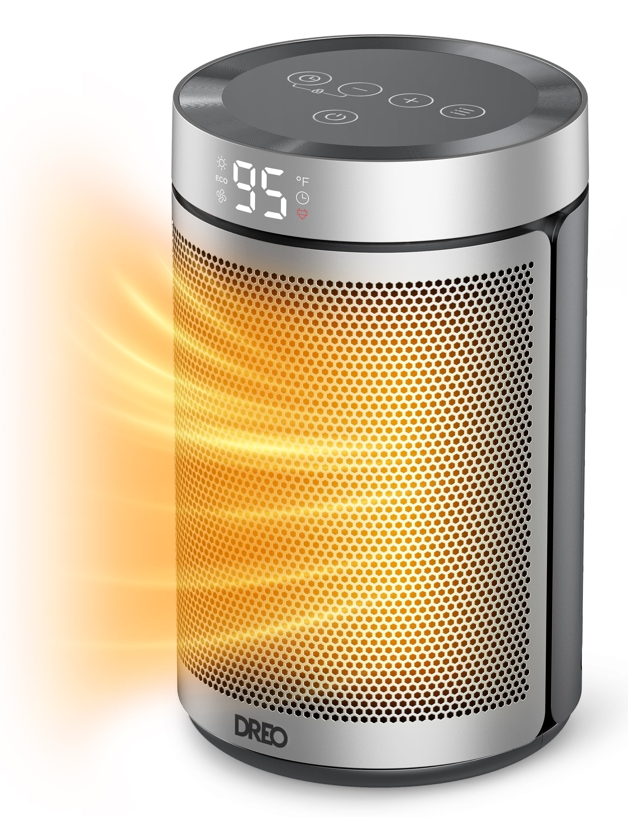Dreo Space Heater, 2022 セラミックファンヒーター Dreo Space Heater, 1500W Portable Ceramic Heater for Room