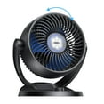 thumbnail image 1 of Dreo 12 inch Table Fans for Home, Whole Room Air Circulator Fan, 70ft Powerful Airflow, 120° Adjustable Tilt, 28db Low Noise, 3 Speeds, Quiet TurboPoly™ Desk Fan for Bedroom, Office, 1 of 7