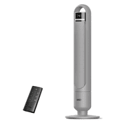 Dreo Tower Fan for Bedroom, 90° Oscillating Standing Fans for Room with 4 Speeds, 3 Modes, 28dB Quiet for Sleep, 25ft/s Velocity, 8H Timer, Remote, Living Room,