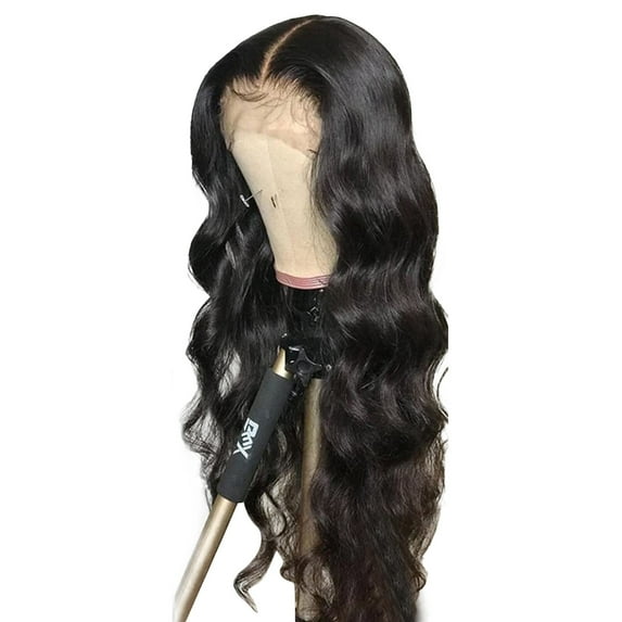 Dreparja Clearance Wig Women's Wavy Long Curly Hair With Wavy Medium Parted Wavy Full Head Long Curly Hair