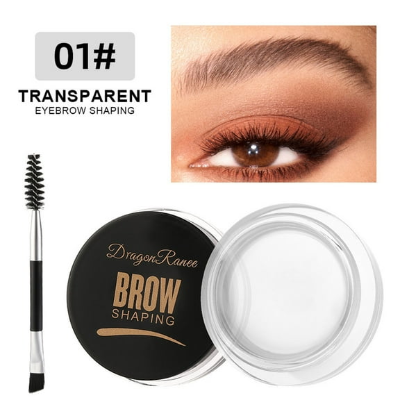 Dreparja Eyebrow Cream with Brush Quick Dry Stained Eyebrow Beautifully Emphasized Eyebrow Tint Paste Eyebrow Pencil Long-Lasting Waterproof Eyebrow Tint Paste Under $7