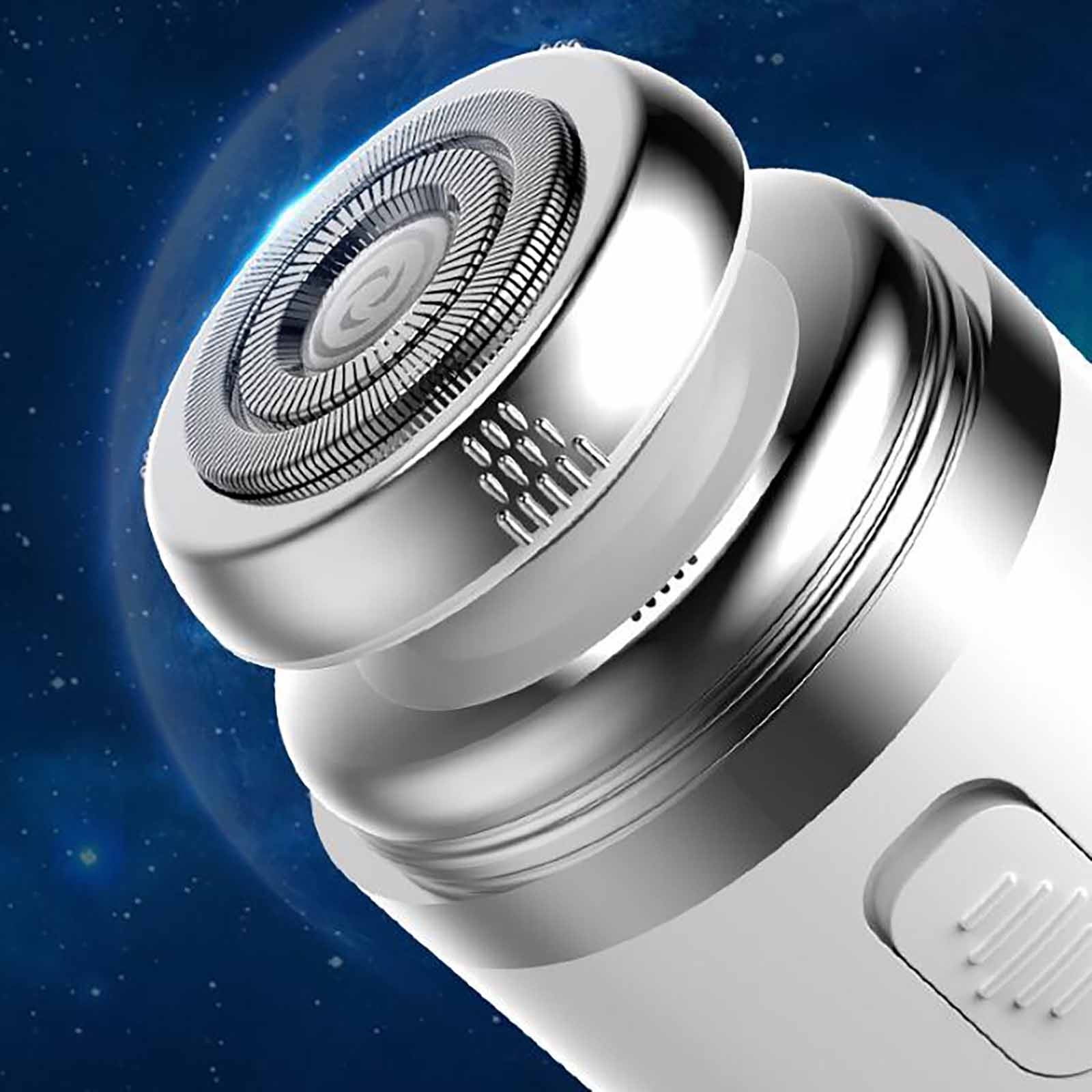 Dreparja Holiday Deals Two In Mini Capsule Shaver Nose Hair Portable Rechargeable Shaver Dry And