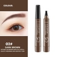 thumbnail image 1 of Dreparja Magical Precise Waterproof Brow Pen,Four Pronged Water Eyebrow Pencil,Long-lasting, And Non Smudging. It Is A Natural Eyebrow Pencil With A Paintbrush Tool 1.5ml, 1 of 8
