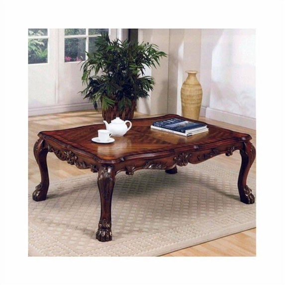 Dresden Coffee Table, Cherry Oak Brown