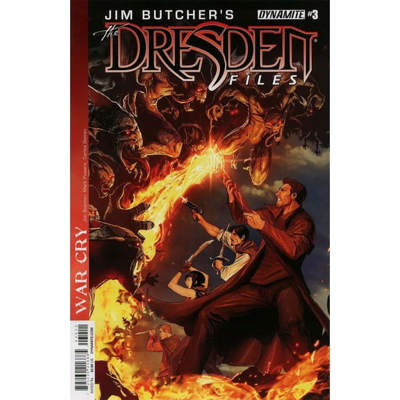 Dresden Files, The: War Cry (Jim Butcher's ) #3 VF ; Dynamite Comic Book