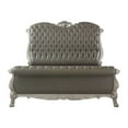 thumbnail image 1 of Dresden Queen Bed in Vintage Bone White & PU, 1 of 6